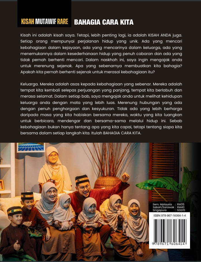 KISAH MUTAWIF RARE: BAHAGIA CARA KITA